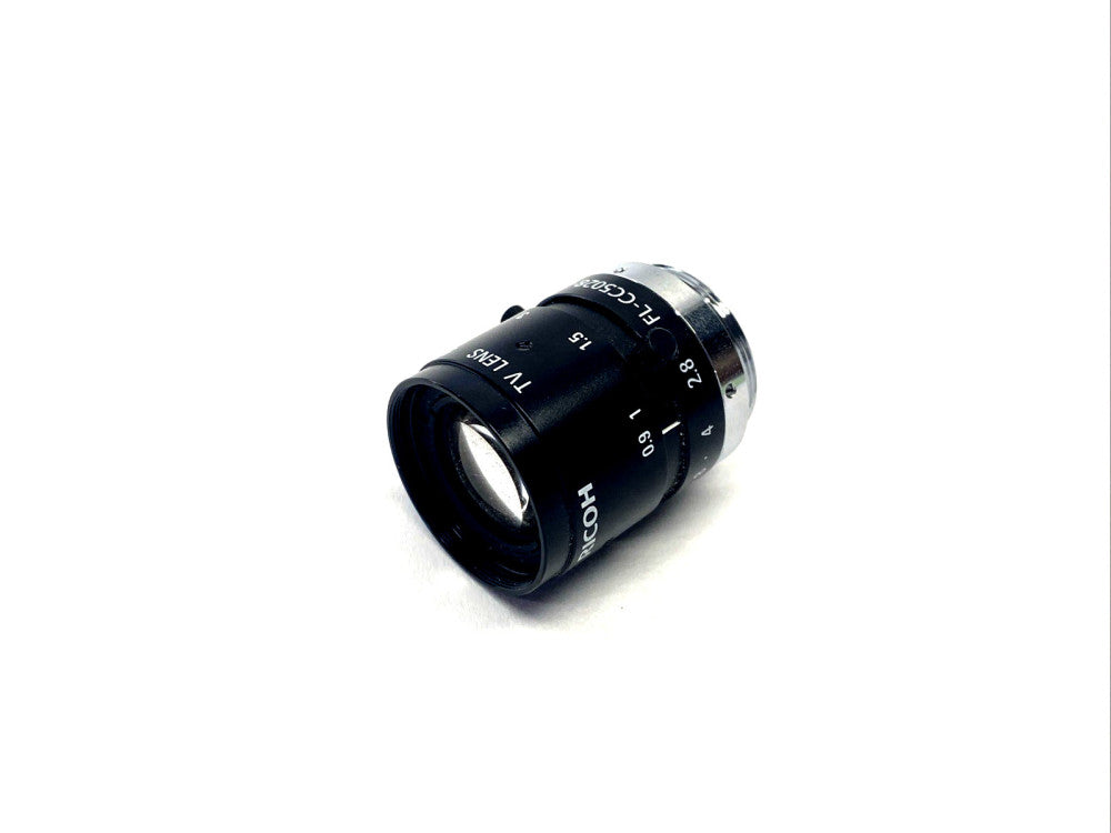 Ricoh FL-CC5028-2M C-Mount Fixed Focal Machine Vision Lens F2.8 f50mm 2/3"