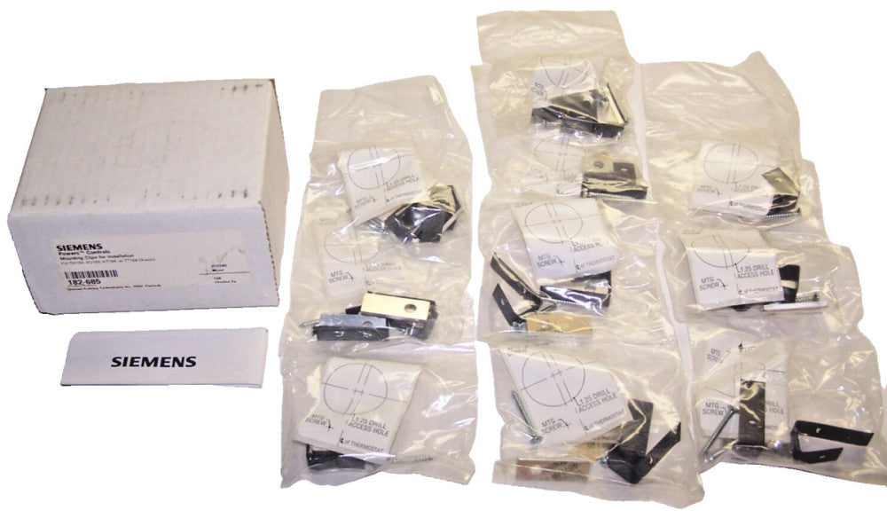 10) NEW SIEMENS MOUNTING CLIPS FOR TH19X, HU186, HT186, OR TT184 CHASSIS 182-685