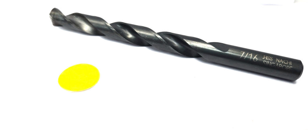NACHI SPIRAL FLUTE 7/16" DRILL BIT 4" LOC