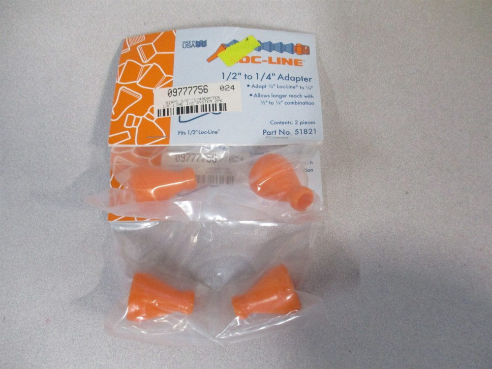 Loc-Line (51821) 1/2″ Female to Male Coolant Hose Adapter 2 Pieces - Lot of 2 