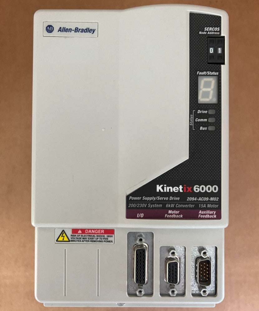 ALLEN-BRADLEY,2094-AC09-M02, KINETIX 6000, SERVO DRIVE, NICE TAKEOUT!MAKE OFFER!