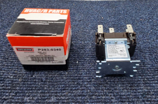 ( QTY 4 ) TOTALINE P283-0340: Relay  DPDT COIL 24VAC 50/60 Hz