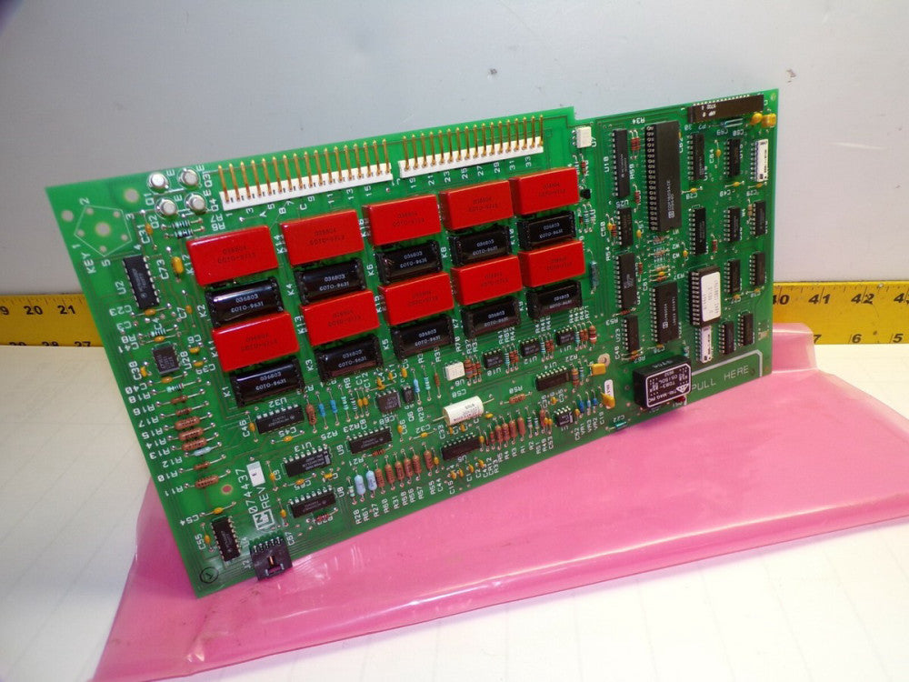 NEW LEEDS & NORTHRUP CONTROL BOARD  074437  REVISION E