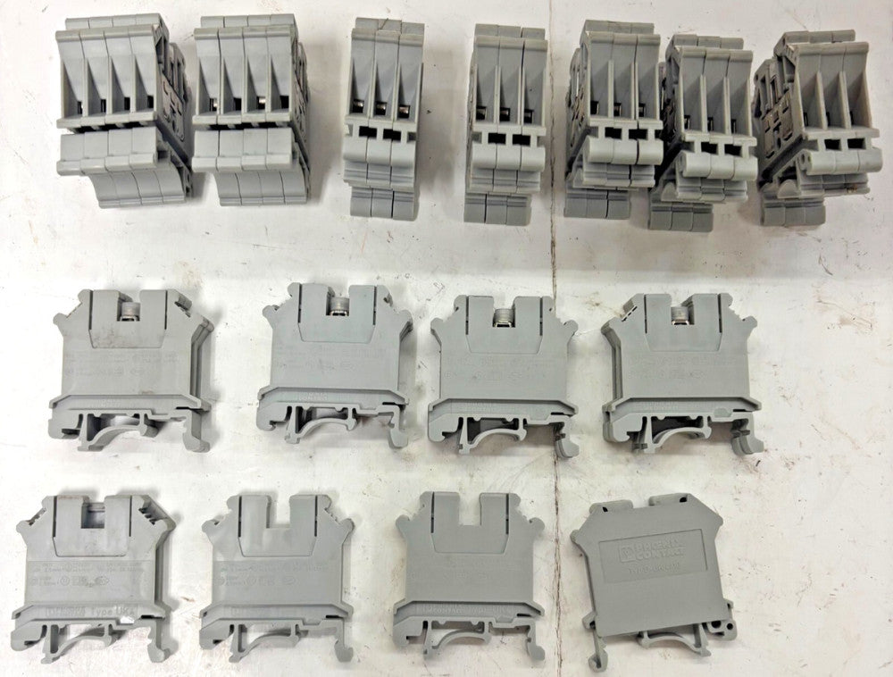 PHOENIX CONTACT TERMINAL BLOCKS LOT OF 35 TYPE UK4  800V