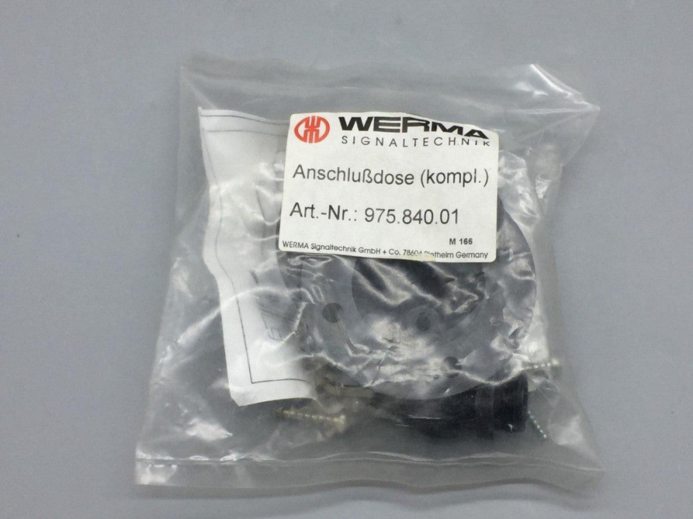 Werma Signaltechnik 975-840-01 Stack Light Contact Box 