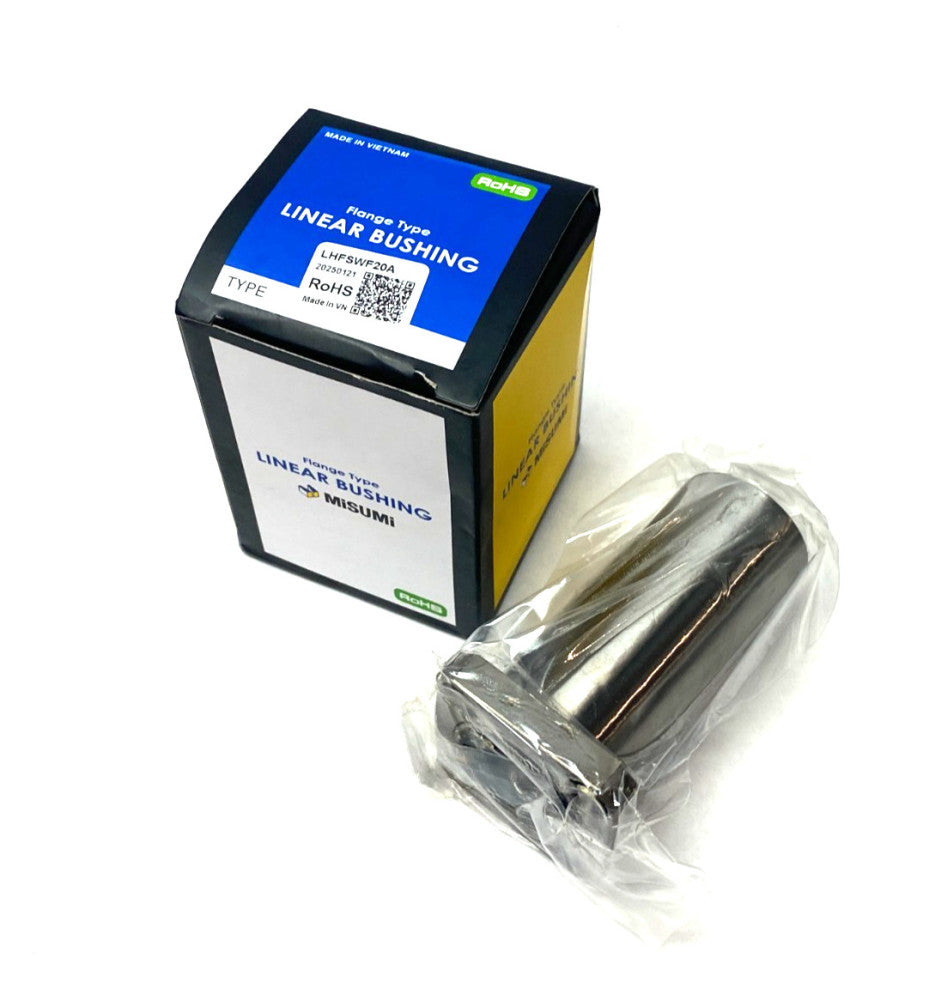 MiSUMi LHFSWF20A Flanged Linear Ball Bearing, Double