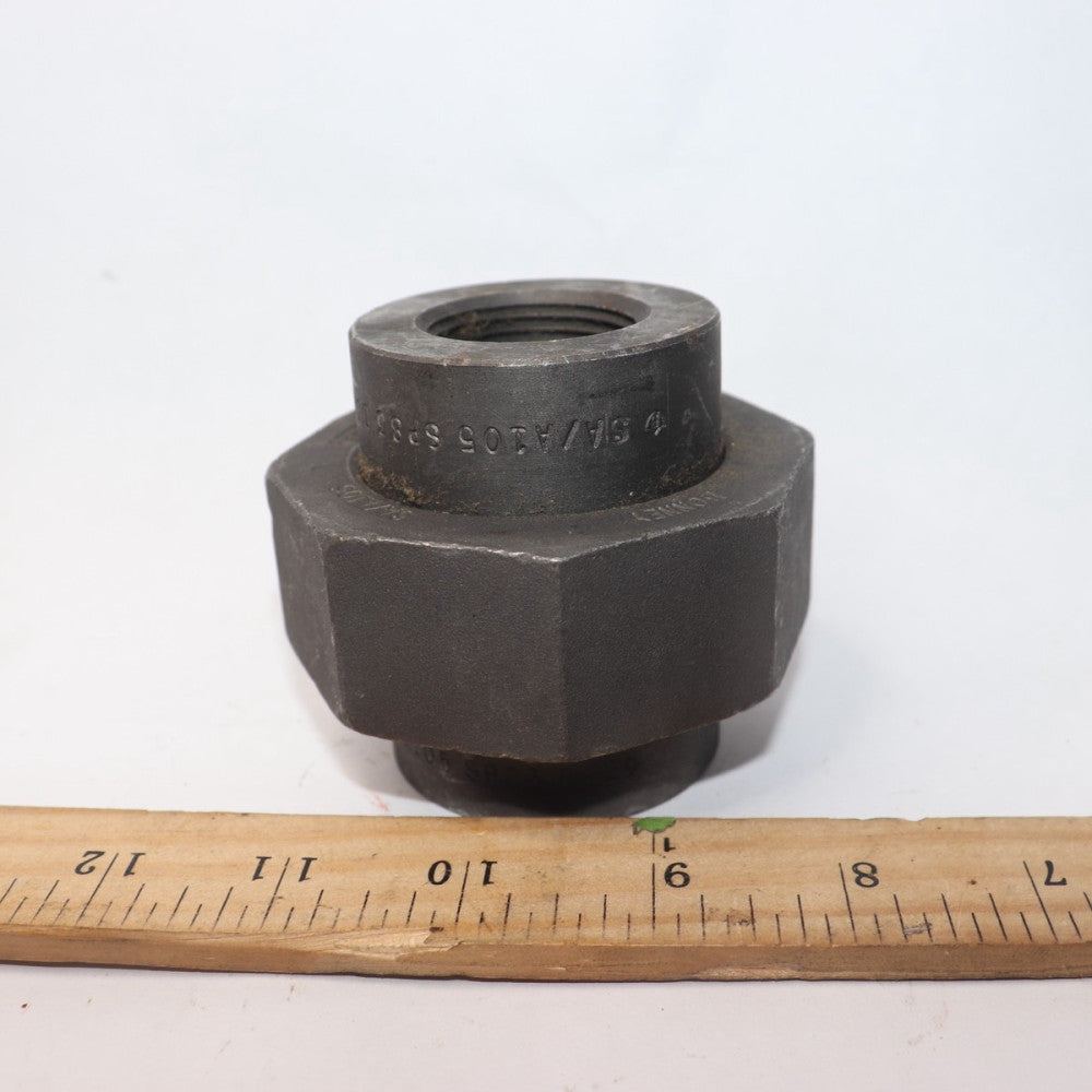 Bonney Threaded Union Forged Steel Class 6000 A105 1"