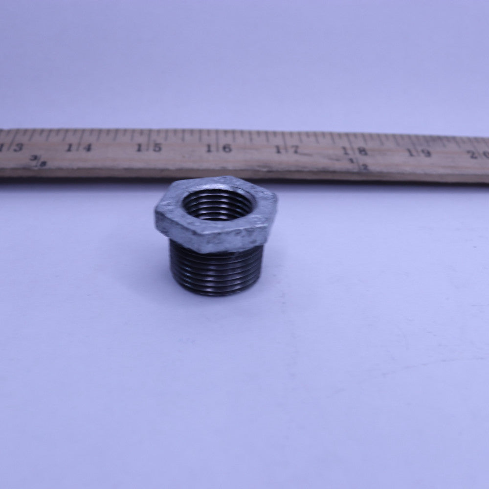 Southland 3/4 in. x 1/2 in. Galvanized Malleable Iron Bushing Fitting