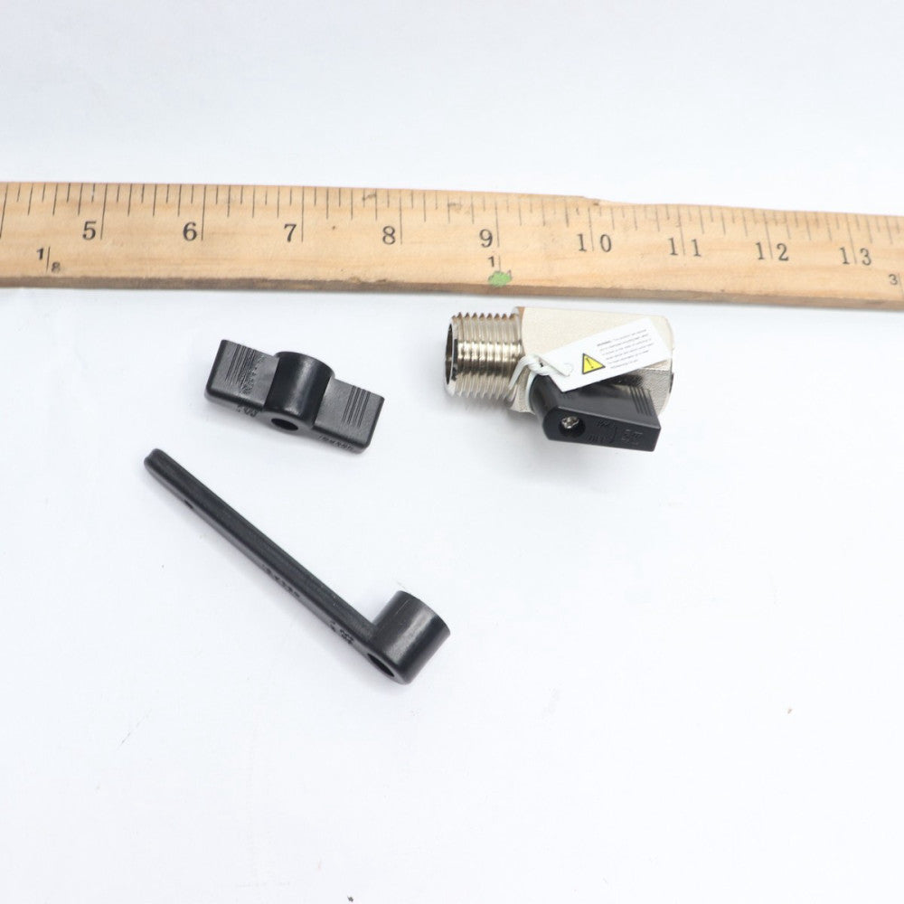 MSC Miniature Manual Ball Valve Standard Port 1/2" Pipe 89495238