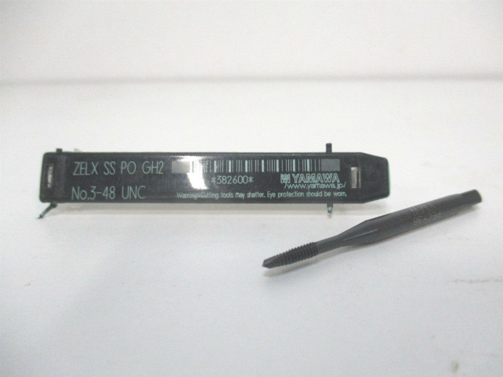 Yamawa (382600) #3-48 2-Flute Oxide Finish Vanadium HSS Spiral Point Tap 