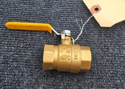 ( QTY 3 ) Bluefin  3/4" Full Port Ball Valve Sweat Fitting Brass 600 WOG 150 WSP