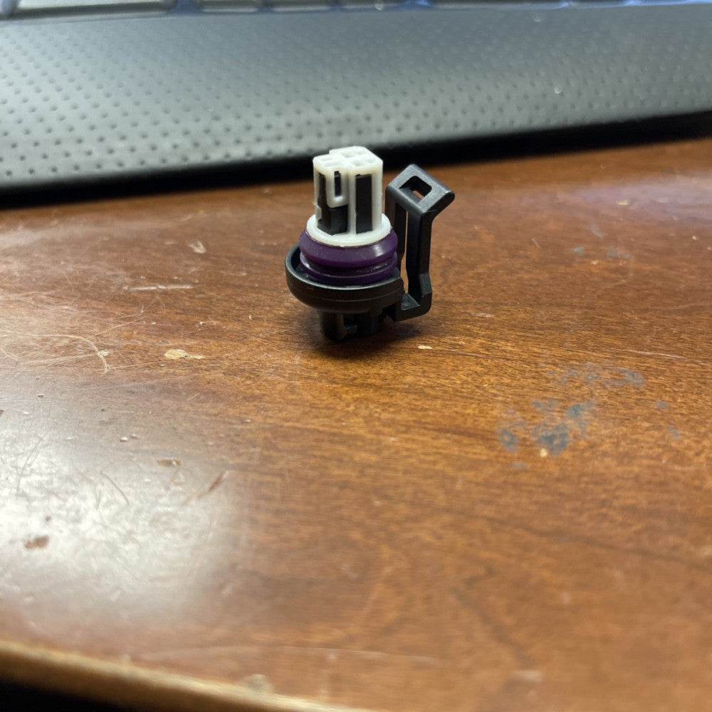 (3 PC LOT ) DELPHI GT 150 SEALED 3 POS CONNECTOR BLACK, CM1605 *FREE SHIPPING*