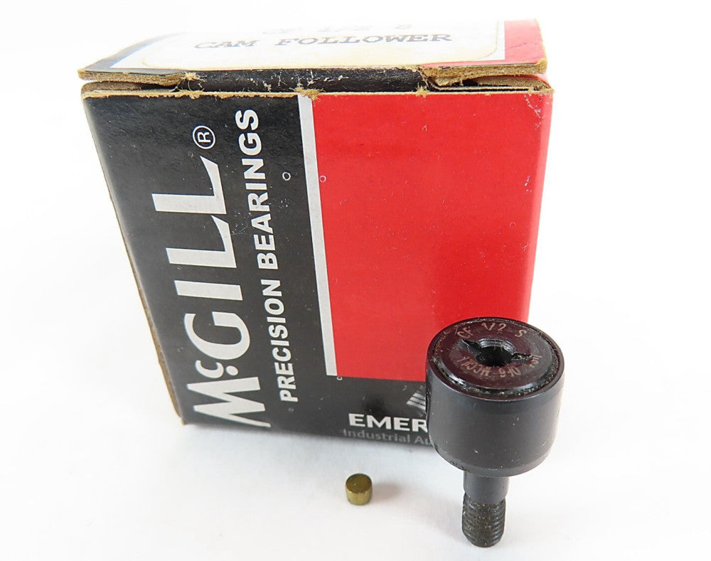 McGill CF 1/2 S Cam Follower .500"Dia x .375"W x .187"Stud NEW IN BOX
