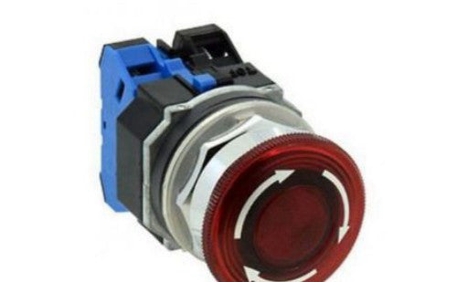 AVLD324620DNUR IDEC Switches, TWND Series Pushbutton, Estop Turn 240V TR 2NO Red