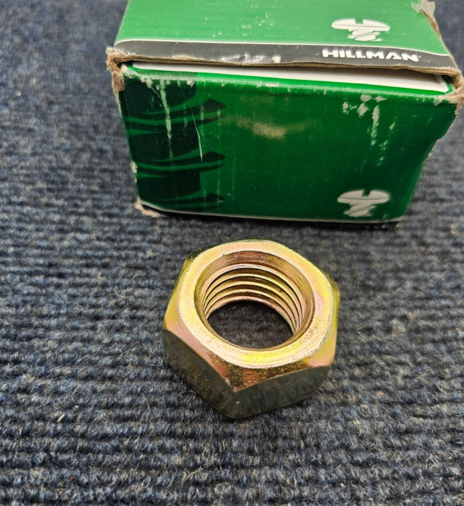 (10 PIECES) Hillman 180424 Grade 8 Hex Nuts 1-Inch by 8-Inch