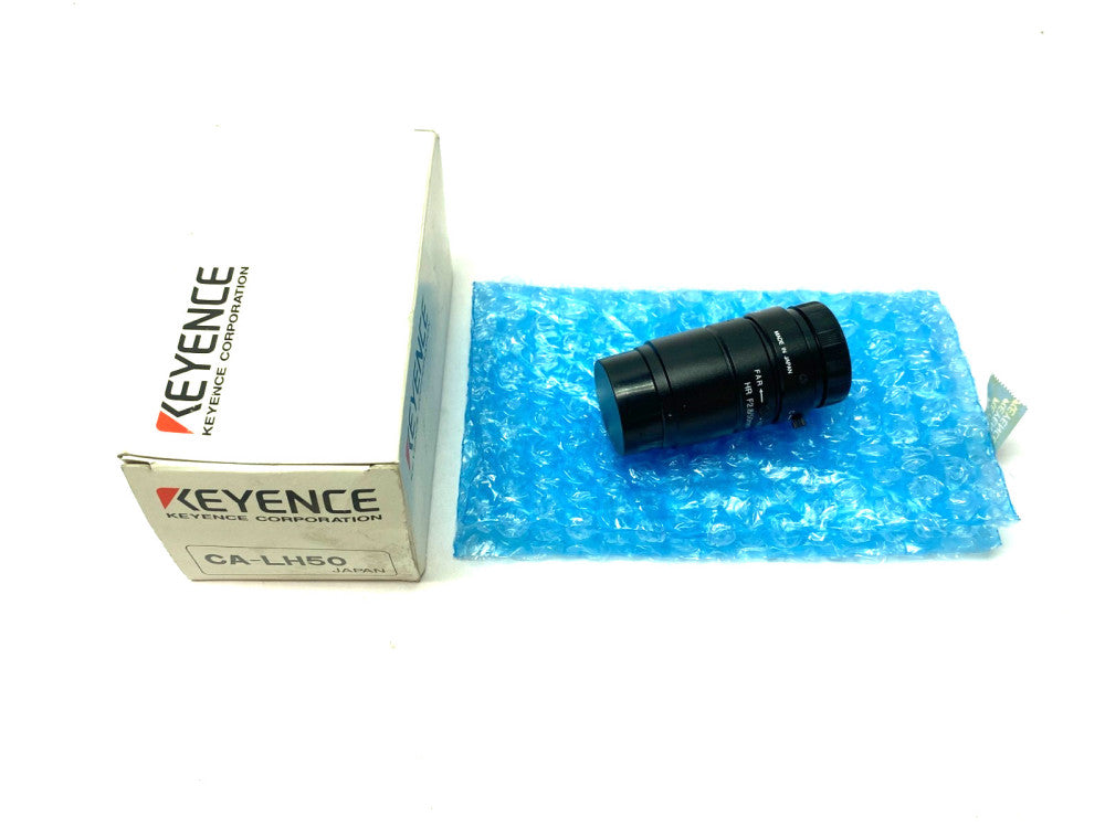 Keyence CA-LH50 High-Resolution Low-Distortion Lens 50mm