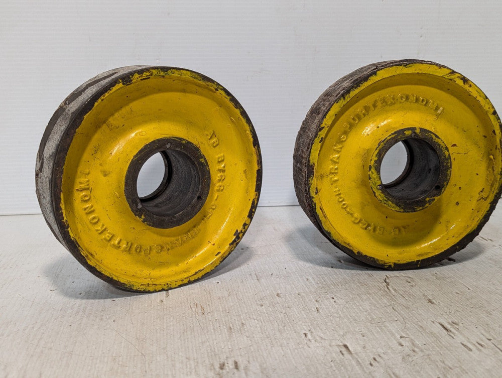 Lot of 2: AB BYCC Transport Ekonomi Bushings?, unknown machine parts -Free Ship.