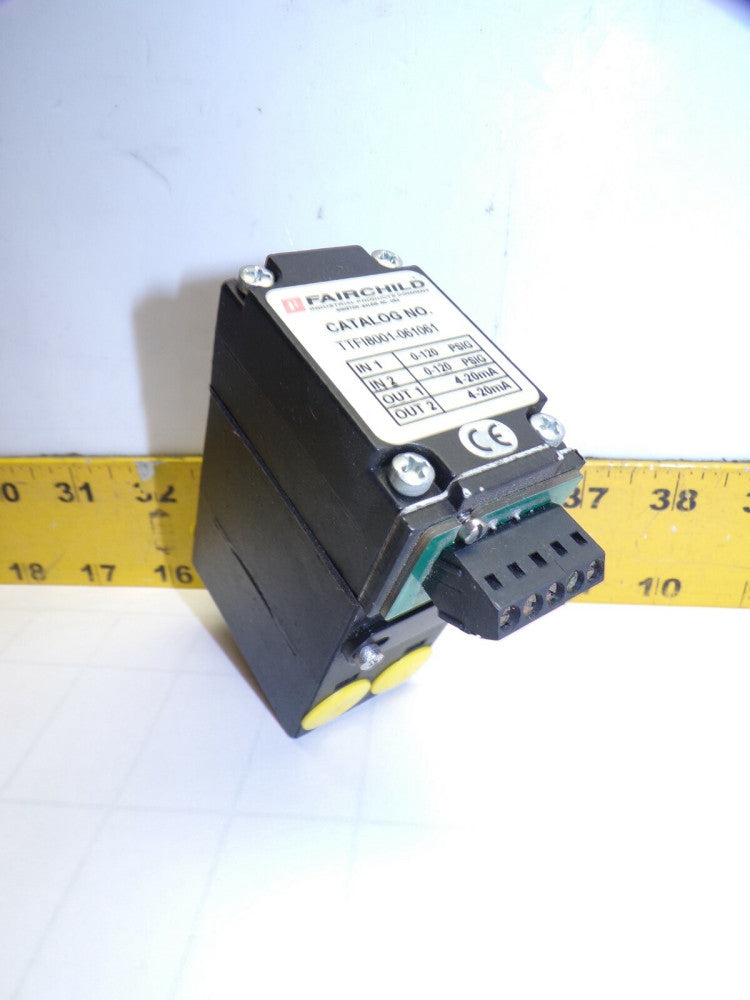 NEW FAIRCHILD T8000 SERIES MINIATURE P/I PRESSURE TRANSDUCER  TTFI8001-061061