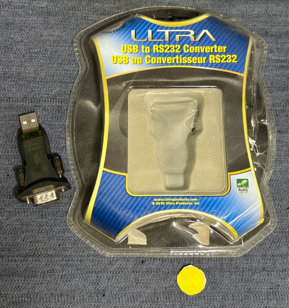 ULTRA USB TO RS232 CONVERTER PART NO ULT40315