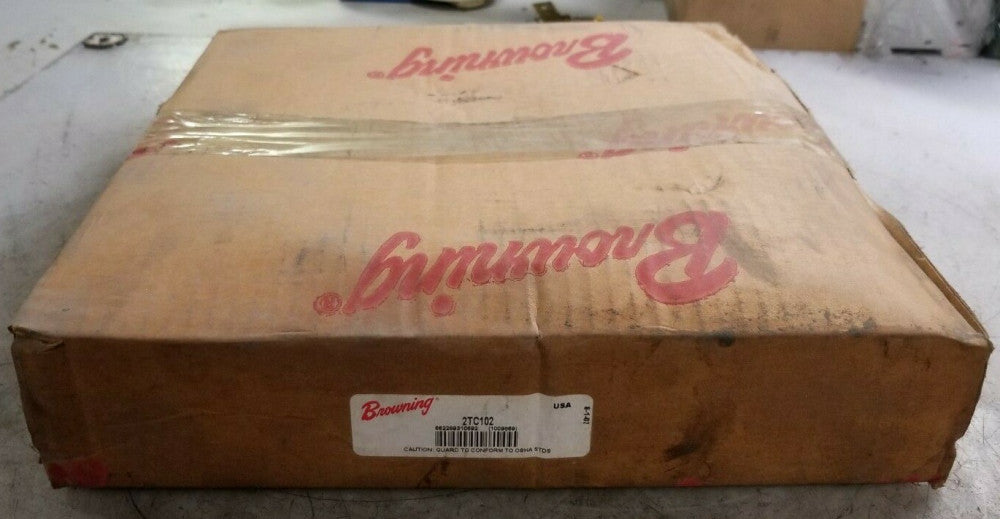 NEW BROWNING 2TC102 SPLIT TAPER SHEAVE 2 GROOVE USES Q1 BUSHING