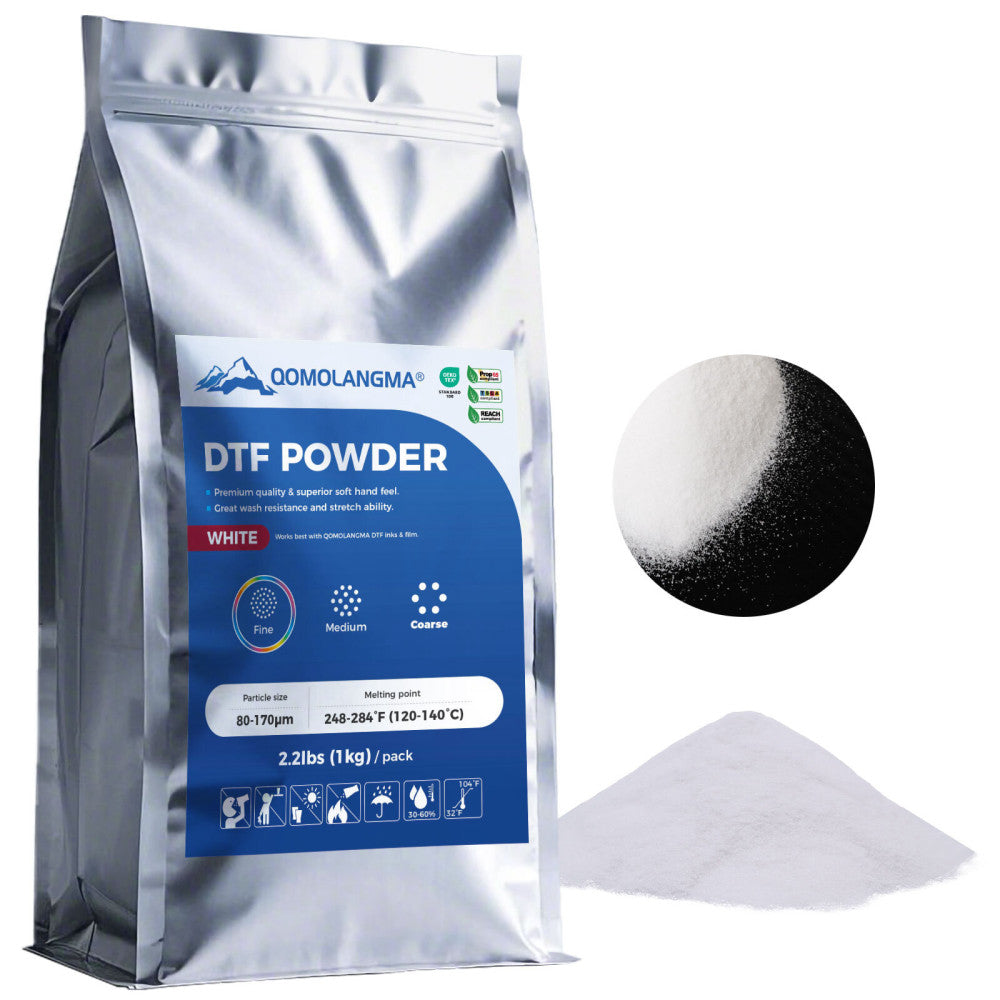 1KG DTF Powder Digital Transfer Hot Melt Adhesive Powder Direct to Film TPU Fine