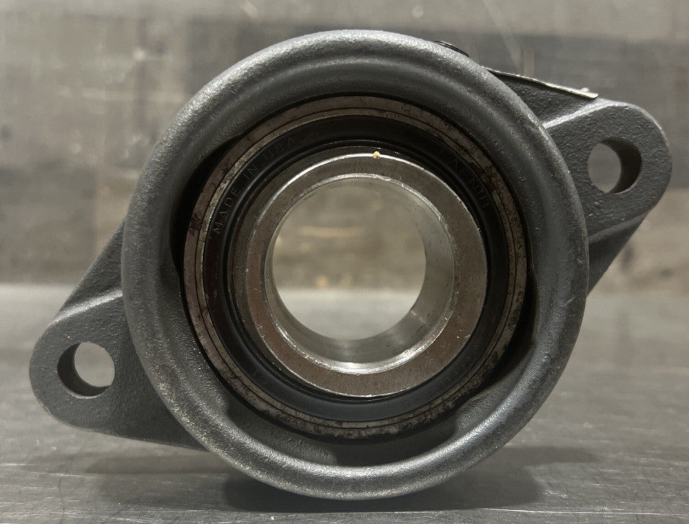 Fafnir Flange-Mount Ball Bearing Unit 1-11/16" Bore 2-Bolt RCJT1 11/16 Nos