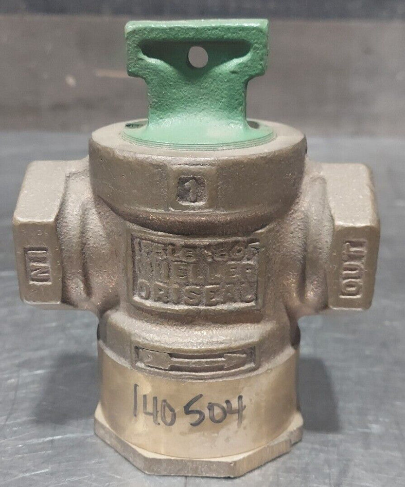 MUELLER ORISEAL -  1" Curb Valve 175lb, 180F
