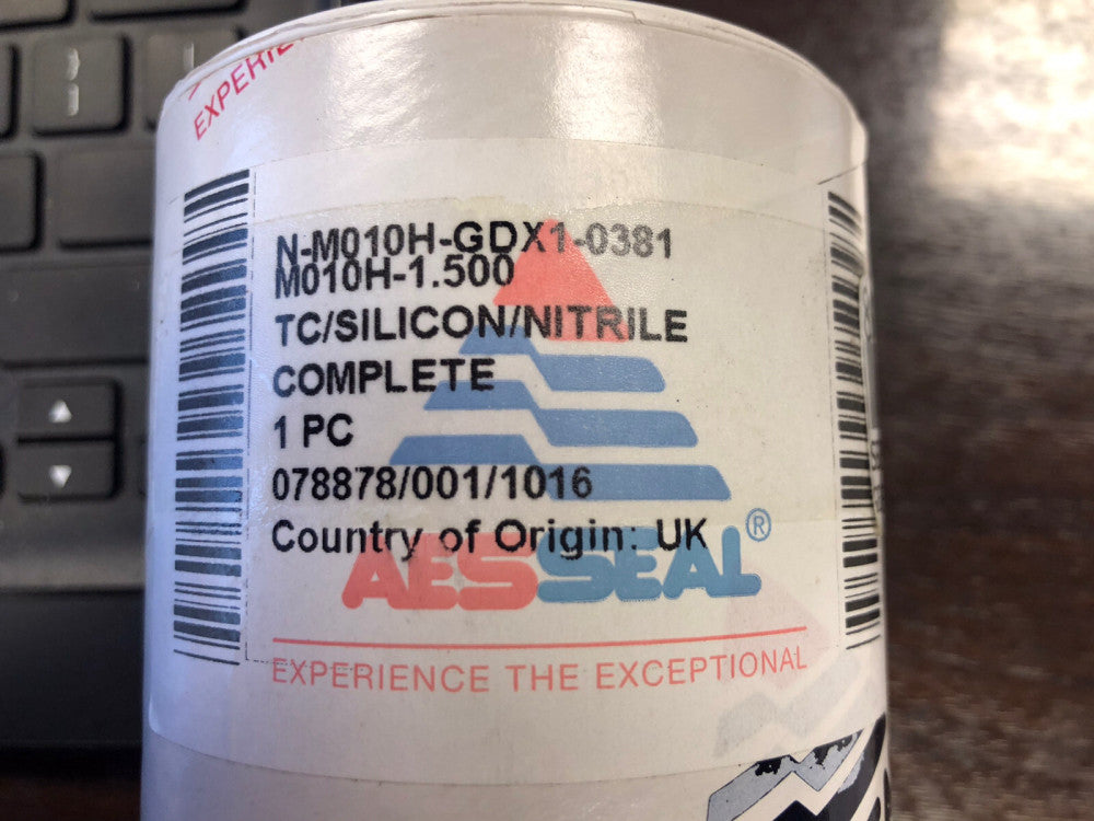 AES Mechanical Seal 1.50" N-M010H-GDX1.0381.  M010H-1.500. NEW