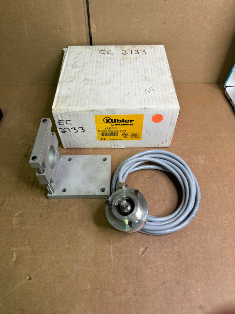 KÜBLER BY TURCK T8.5000.8800.0500.S049 ENCODER, 5-30 VDC, USED! MAKE OFFER!