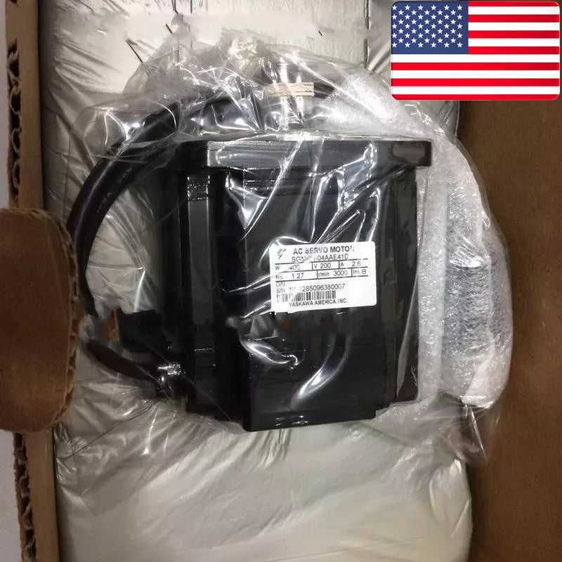 New In Box Yaskawa SGMPH-04AAE41D Servo Motor - US Stock, Fast Shipping