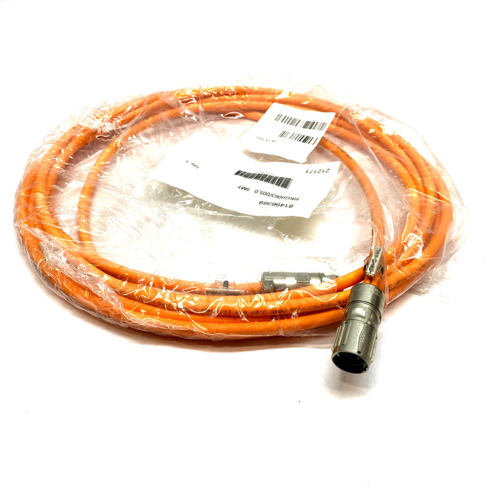Bosch Rexroth RKG0063/005,0 Servo Encoder Power Cable R911382674