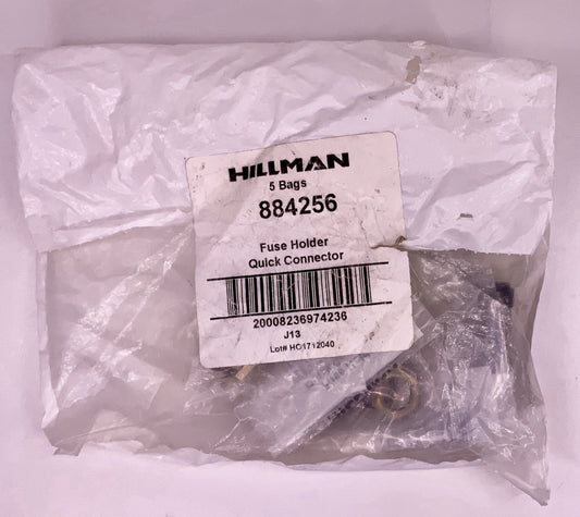 (5 PACK ) FUSE HOLDER, QUICK CONNECTOR, HILLMAN, 884256