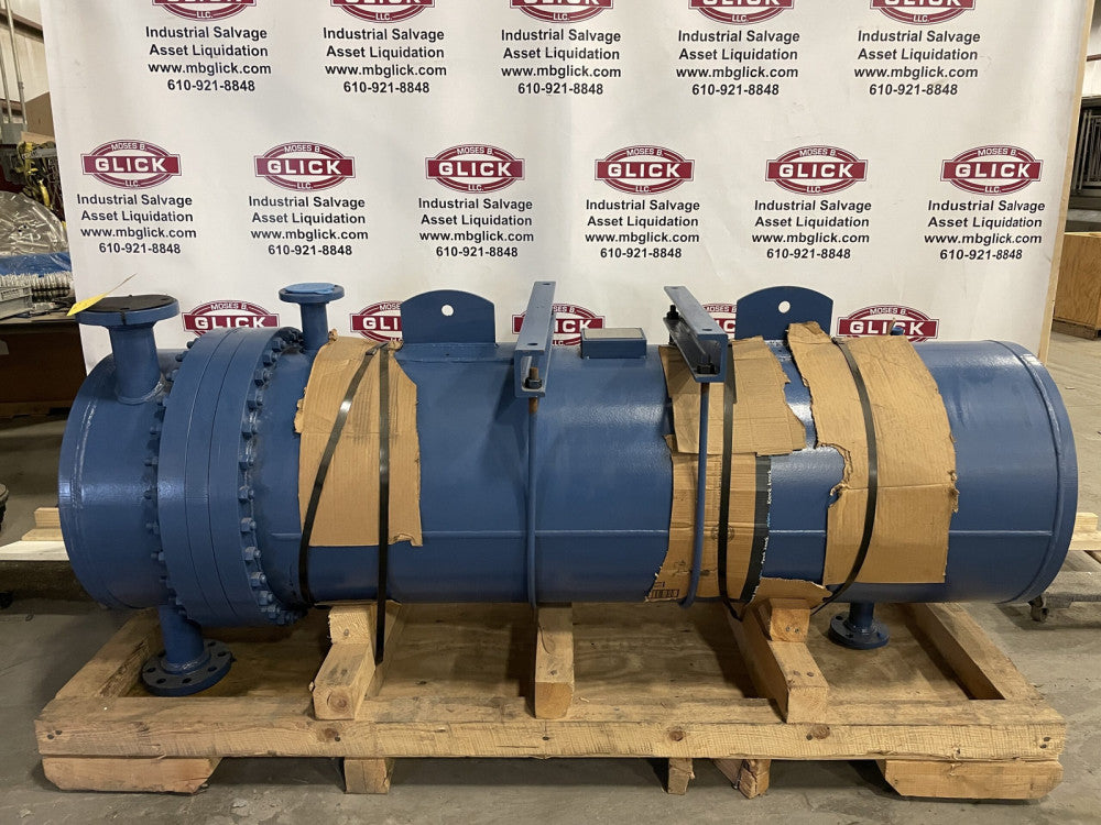 Yula CV-4M-72B Shell and Tube Heat Exchanger 150PSI/550°F 40°F/150PSI