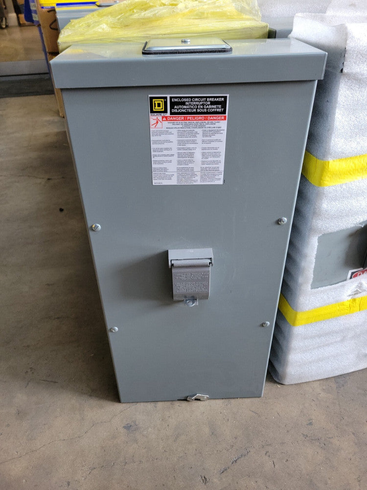1 New NO BOX  Square D J250R Powerpact J Breaker enclosure 250 amp 600v  N3R