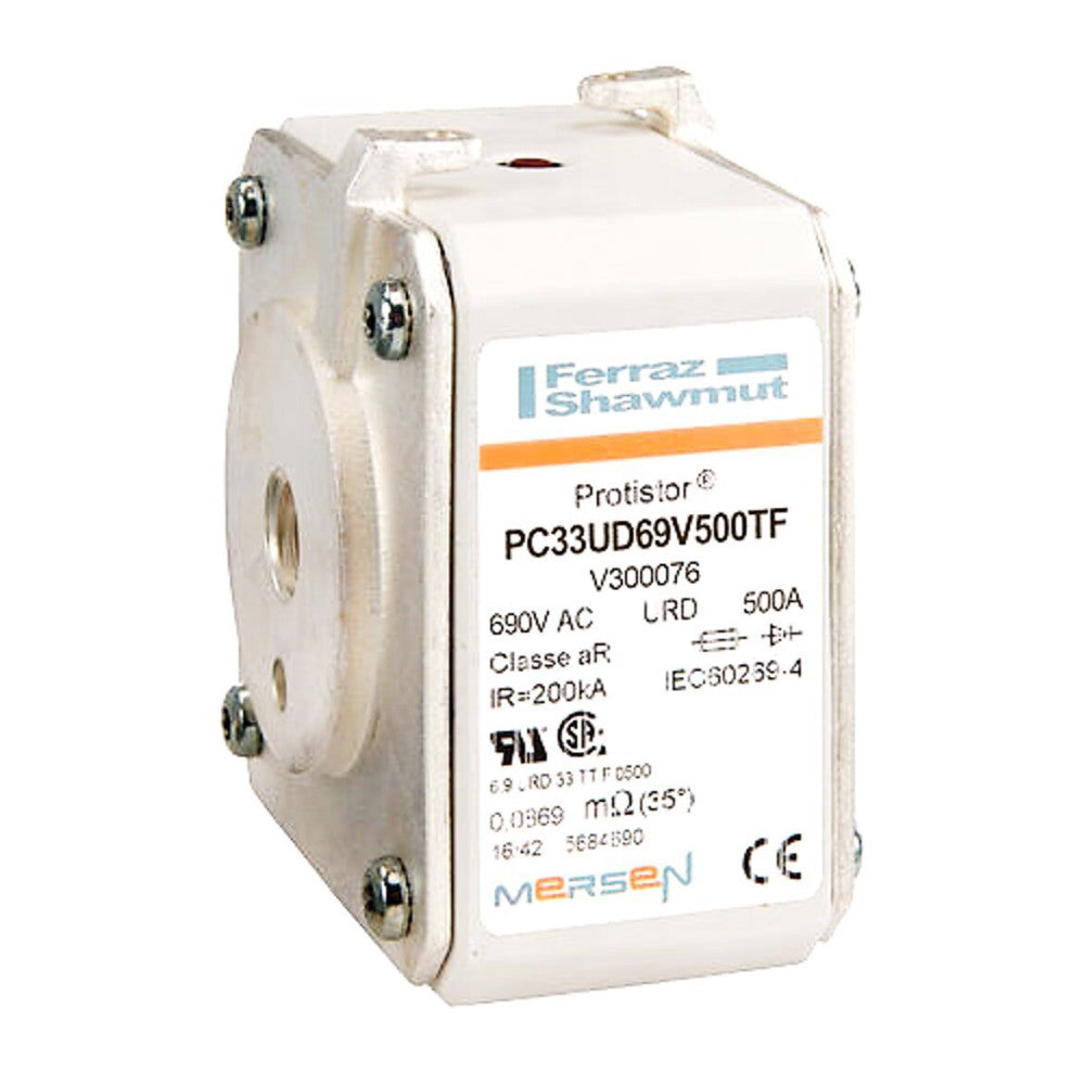 Mersen PC33UD69V500TF V300076C Ferraz Shawmut 500A Protistor Fuse-Links NEW