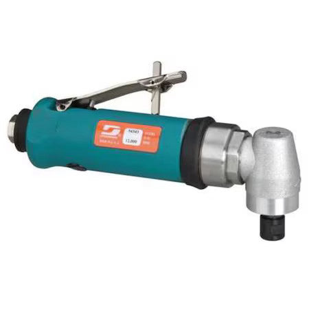 Dynabrade 54343 Right Angle Die Grinder, 3/8 In Npt Female Air Inlet, 1/4 In