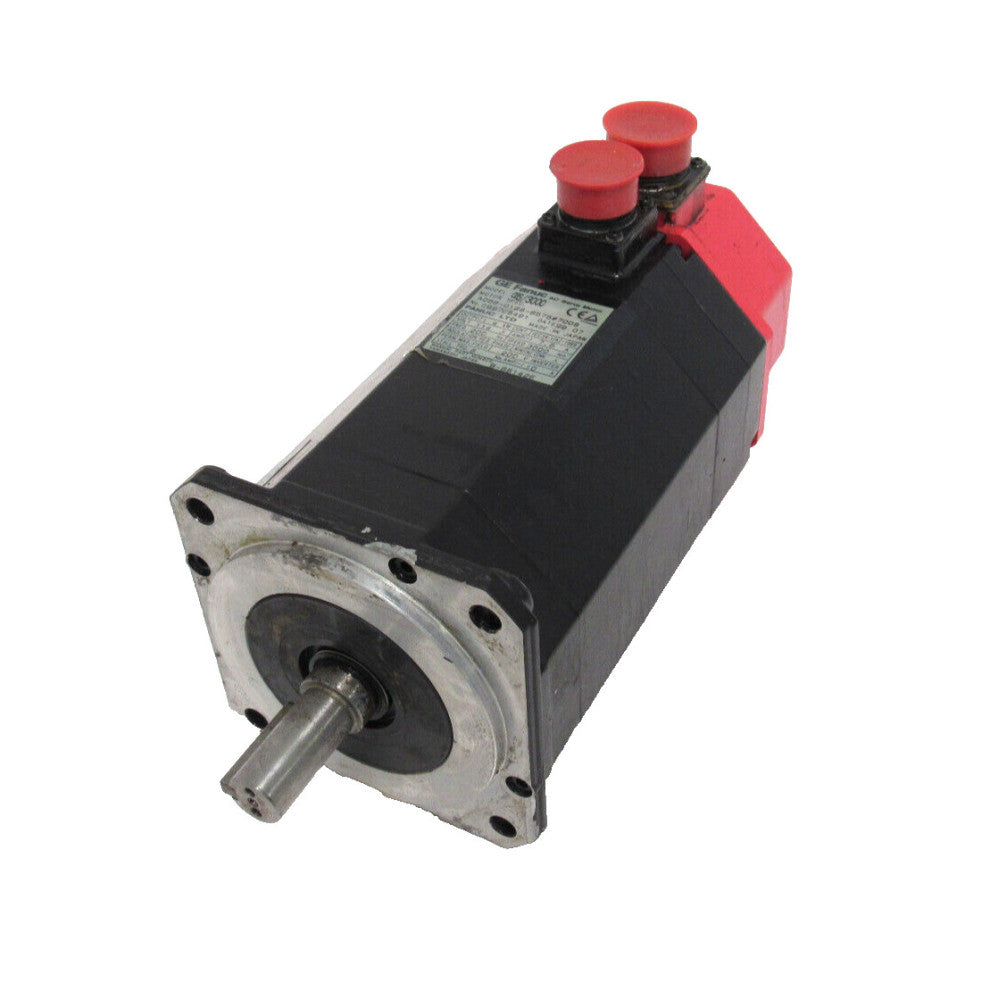 USED FANUC A06B-0128-B575#7008 SERVO MOTOR A06B0128B5757008