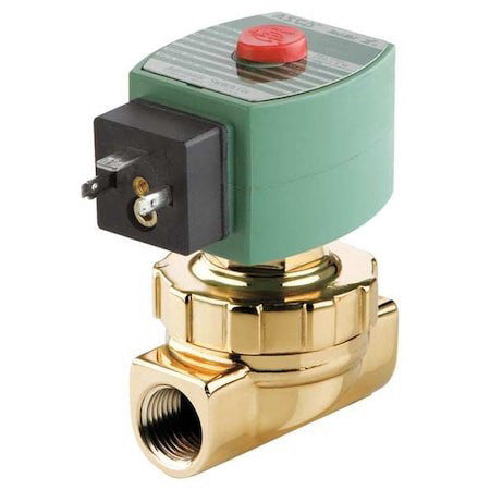 Redhat Su8220g406 Solenoid Valve, 2-Way, 2-Position, Normally Closed, 1/2 In
