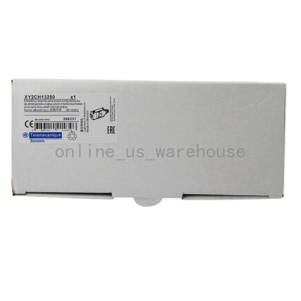 New Schneider XY2CH13250 Emergency Stop Rope Pull Safety Limit Switch