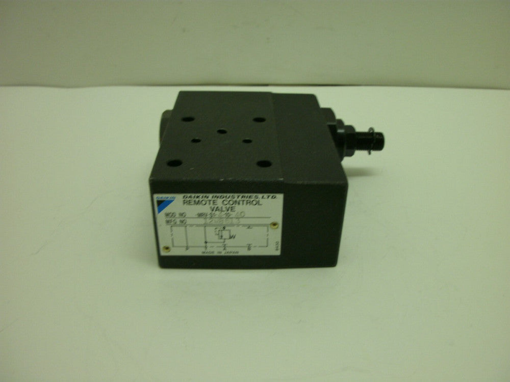 DAIKIN INDUSTRIES LTD  MRV-S1-4-10-40 / 12M8613 REMOTE CONTROL VALVE NEW NO BOX