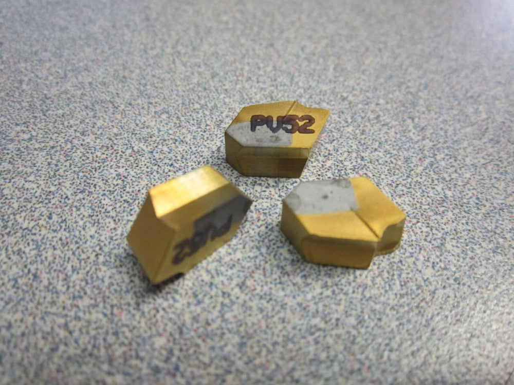 Newcomer NGTR-6-8-PV52 RH Carbide Cutoff Inserts Lot Of 3