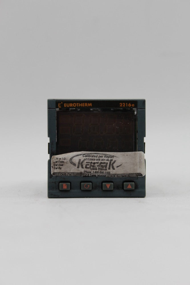 Eurotherm 2216e/CC/VH/L1/XX/RF/2XX/ENG/XXXXX/XXXXXX Temp Contoller/Programmer