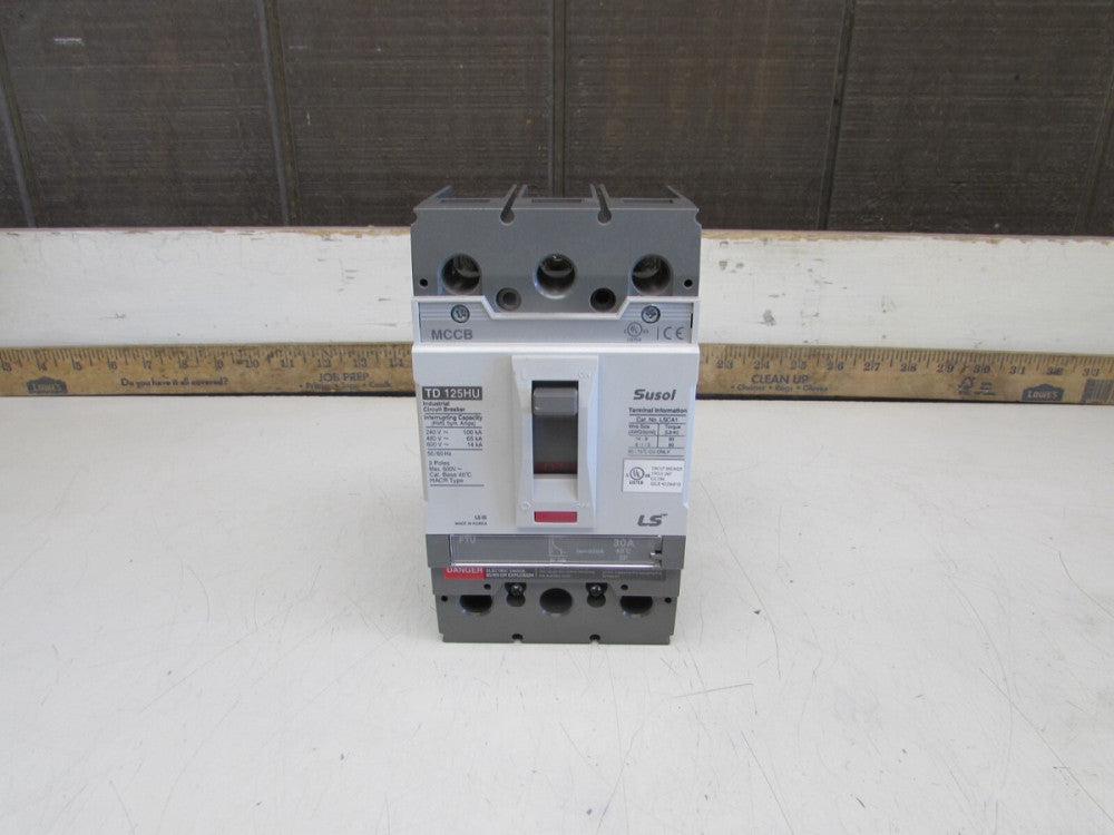 LS SUSOL TD-125HU , MCCB, 3P/30A/600V , TYPE-HACR, GOOD TAKEOUT! MAKE OFFER!