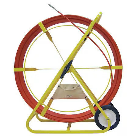 Jameson 11-38-1000M Big Buddy Duct Rodder W/ 1000 Ft. Of 1/2" Marked Rod