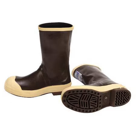 Honeywell Servus 22114/9 Men's Servus Neoprene Iii Rubber Boot, Steel Toe, 12"