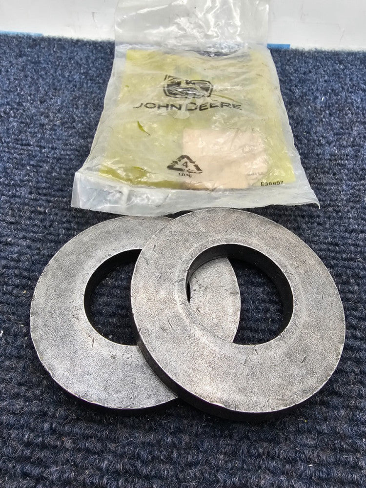 (QTY 2) John Deere JD T79096 Round Hold Washer for 744 P 744 X 744H 744J 744K