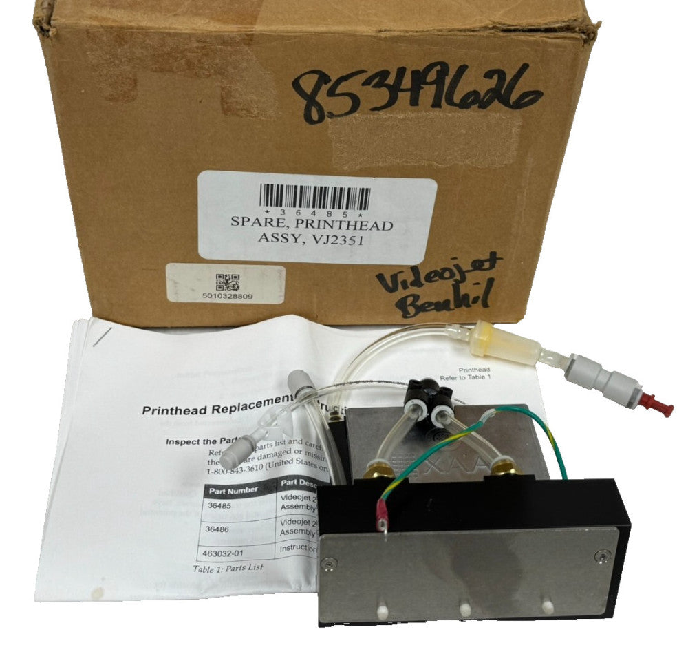NEW VIDEO JET 36485 PRINTHEAD ASSEMBLY VJ2351
