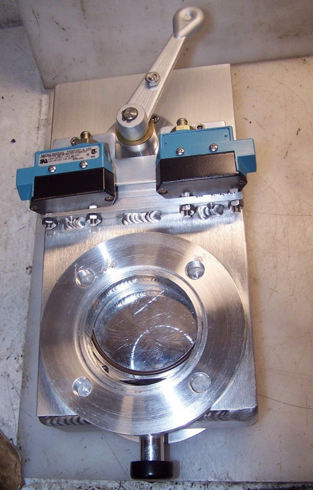 NEW VACUUM RESEARCH 2" ALUMINUM GATE VALVE  LPWA2ASAN120VR2KF16MLSS