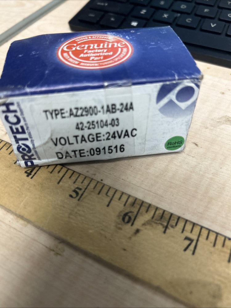 PROTECH 42-25104-06 Relay SPDT Protech 24V 25A 277V AZ2900-1C-24A