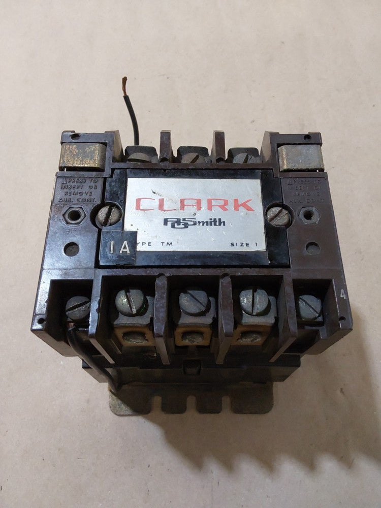 Joslyn Clark T77U031 CONTACTOR 30A 600VAC TYPE TM